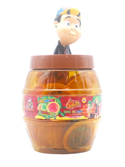 30771 - Barril Del Chavo.Juicy Chew Assorted Fruit Jellies (Kiko),  - 6/23.7oz. - Box:  - Loc: L8