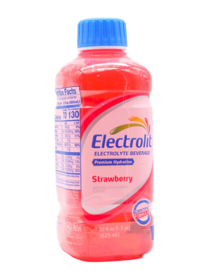 30773 - Electrolit Strawberry, 21oz. - (Case of 12) - Box:  - Loc: D0