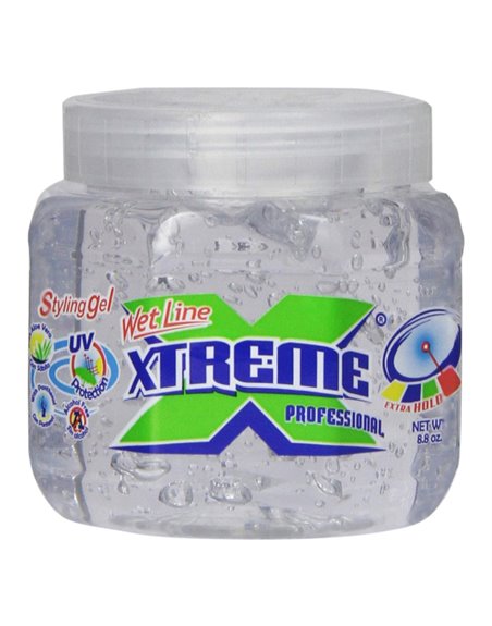 4081 - Xtreme Styling Gel, Clear - 8.8 oz. - Box:  - Loc: K12