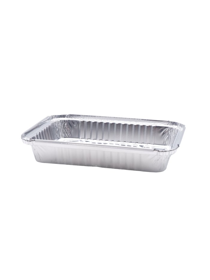 30853 - Aluminum Pan Oblong Shallow 1 1/2 Lb - 500ct - Box:  - Loc: N8