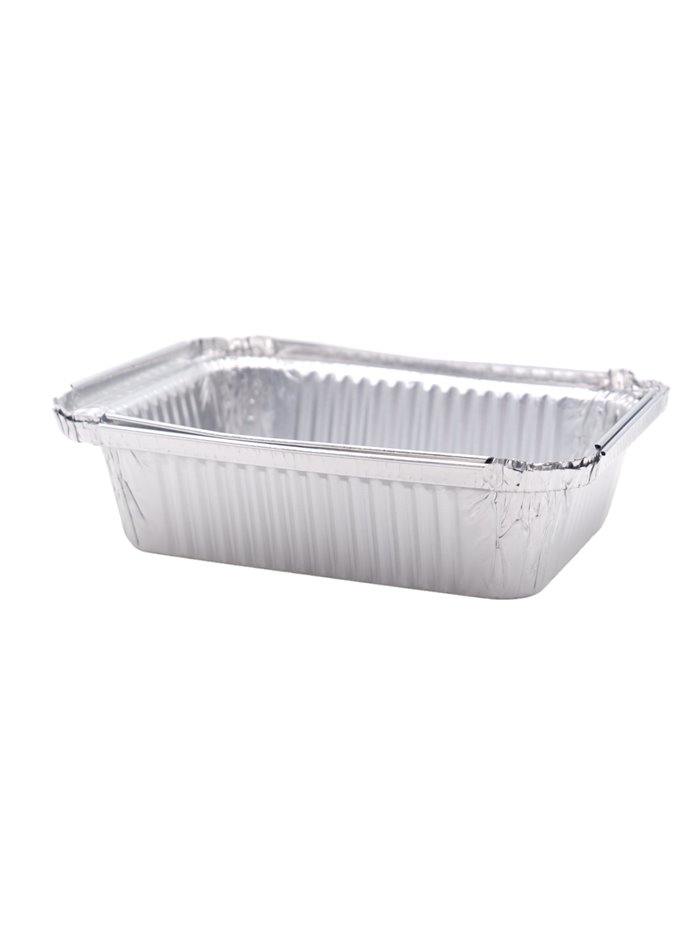 30854 - Aluminum Pan Oblong Deep 1 1/2 Lb - 500ct - Box:  - Loc: N8