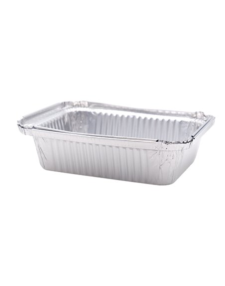 30854 - Aluminum Pan Oblong Deep 1 1/2 Lb - 500ct - Box:  - Loc: N8