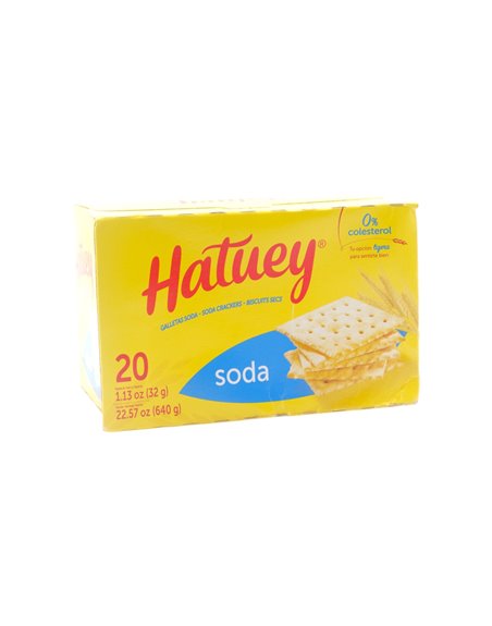 30863 - Hatuey Soda Crackers - 22.57oz (Case Of 6/20ct.) - Box:  - Loc: R5