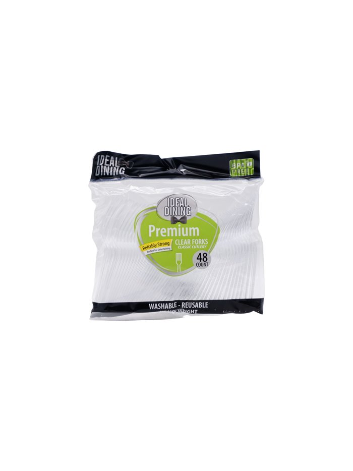 30911 - Ideal Kitchen Clear Fork - 48 Pcs (Case of 48) - Box:  - Loc: A10