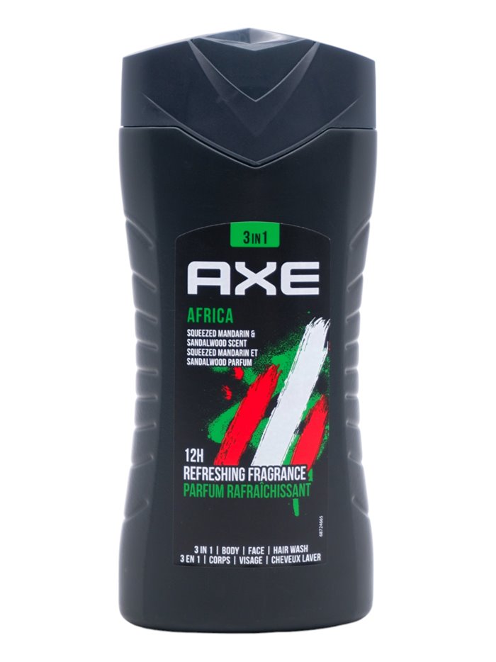 30955 - Axe Africa Body Wash - 8.4 fl. oz. (Case Of 12) - Box:  - Loc: I1