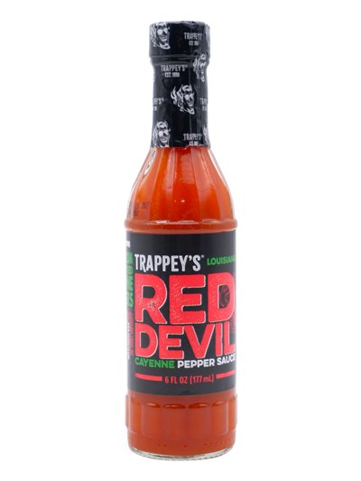 30998 - Trappery's Red Devil Cayenne Pepper Sauce - 6 oz. (Case Of 24) - Box:  - Loc: H13