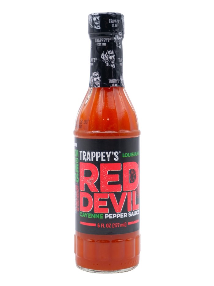 30998 - Trappery's Red Devil Cayenne Pepper Sauce - 6 oz. (Case Of 24) - Box:  - Loc: H13