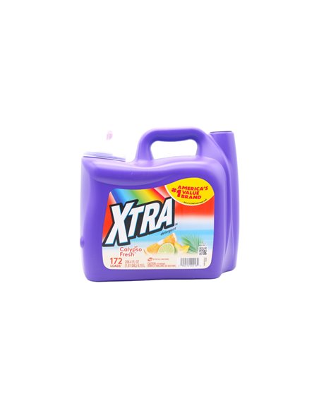 31008 - Xtra Laundry Detergent, Calypso Fresh - 206.4 fl. oz. (Case of 2) - Box:  - Loc: C11