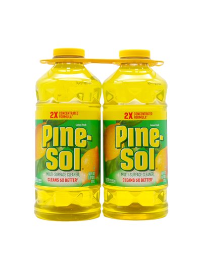 31019 - Pine-Sol Multi-Surface Cleaner, Lemon Fresh - 60 fl. oz. (Case of 6) - Box:  - Loc: B1