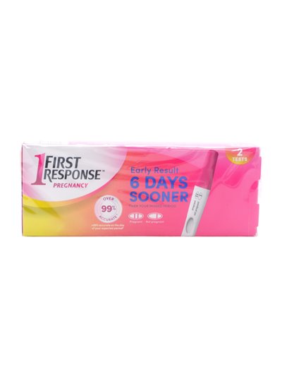 31022 - 1First Response Pregnancy Test. 2ct. (Case Of 12) - Box:  - Loc: K10