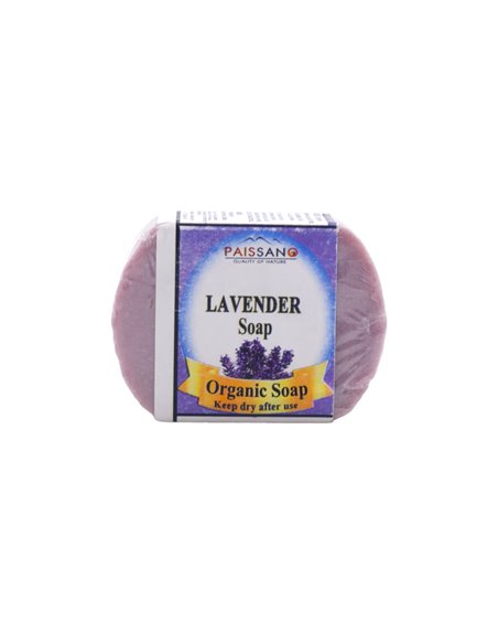 31028 - Paissano Jabon De Lavender (Organic Soap) - 3.5 oz. - Box:  - Loc: O5