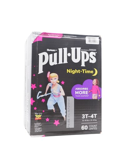 31055 - Huggies Girl Diapers Pull-Ups Girls  (Toy Story) - Size 3T-4T  (Case of 60ct) - Box:  - Loc: L8