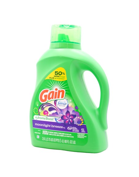 31068 - Gain Liquid Moonligth Breeze Scent - 88 fl. oz. (Case of 4) - Box:  - Loc: A1