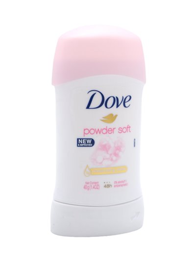 31131 - Dove Deodorant Stick, Powder Soft - 1.4oz (40ml). (Case Of 12) - Box:  - Loc: 31M