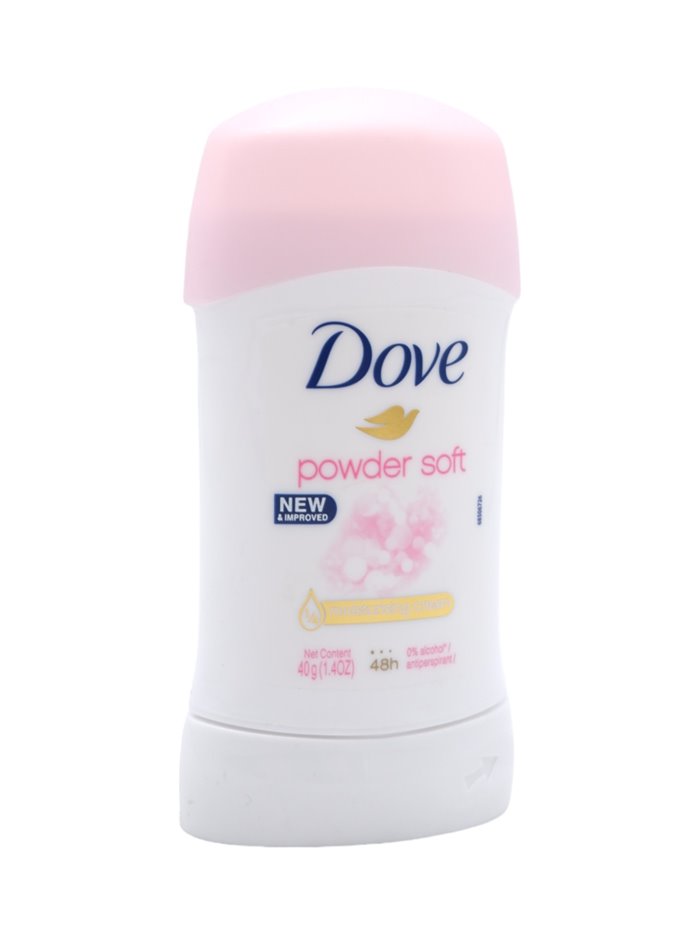 31131 - Dove Deodorant Stick, Powder Soft - 1.4oz (40ml). (Case Of 12) - Box:  - Loc: 31M