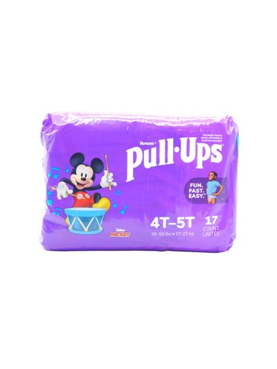 31137 - Huggies Boy Diapers Pull-Ups  - Size 4T-5T  (Case of 4/17's) - Box:  - Loc: L8