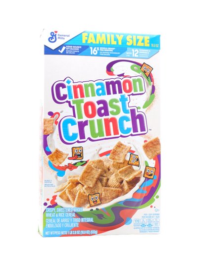 31199 - General Mills. Cinnamon Toast Crunch - 1Lb. (Case of 14) - Box:  - Loc: R3