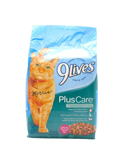 31223 - 9Lives Plus Care Dry Cat Food - 3.15lb (Case Of 4) - Box:  - Loc: S2