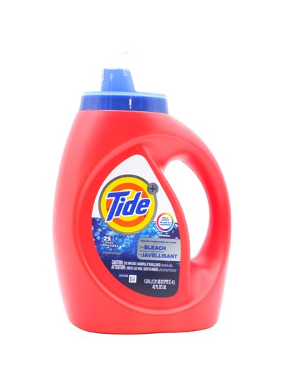 31224 - Tide Liquid Detergent, Bleach Alternative (Original) - 42 fl. oz. (Case of 6) - Box:  - Loc: C4