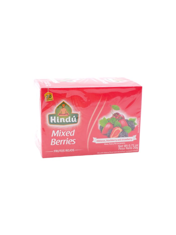 31229 - Hindu Mixed Berries Tea (Frutos Rojos) - 20ct - Box:  - Loc: R7