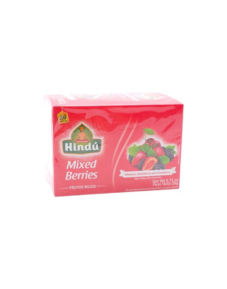 31229 - Hindu Mixed Berries Tea (Frutos Rojos) - 20ct - Box:  - Loc: R7
