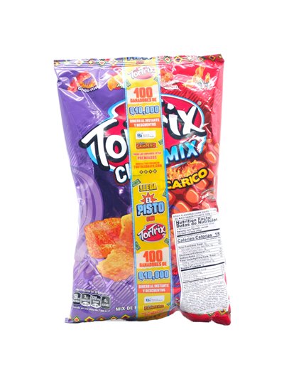 31234 - Tortrix Chapi Mix Pica Rico Corn Chips. 4.2oz (120g). (Case Of 24) - Box:  - Loc: 