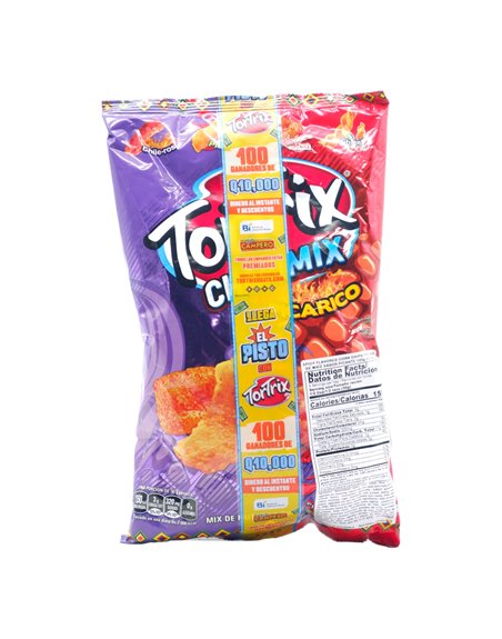 31234 - Tortrix Chapi Mix Pica Rico Corn Chips. 4.2oz (120g). (Case Of 24) - Box:  - Loc: 