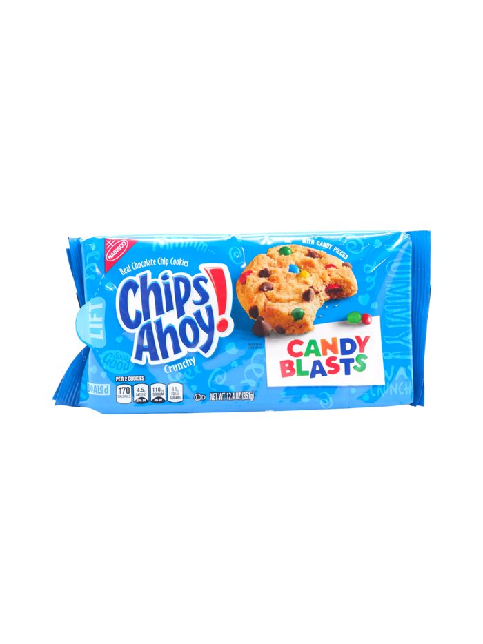 31236 - Chips Ahoy! Chewy Blasts Cookies - 12.4oz. (Case of 12 Packs) - Box:  - Loc: F7