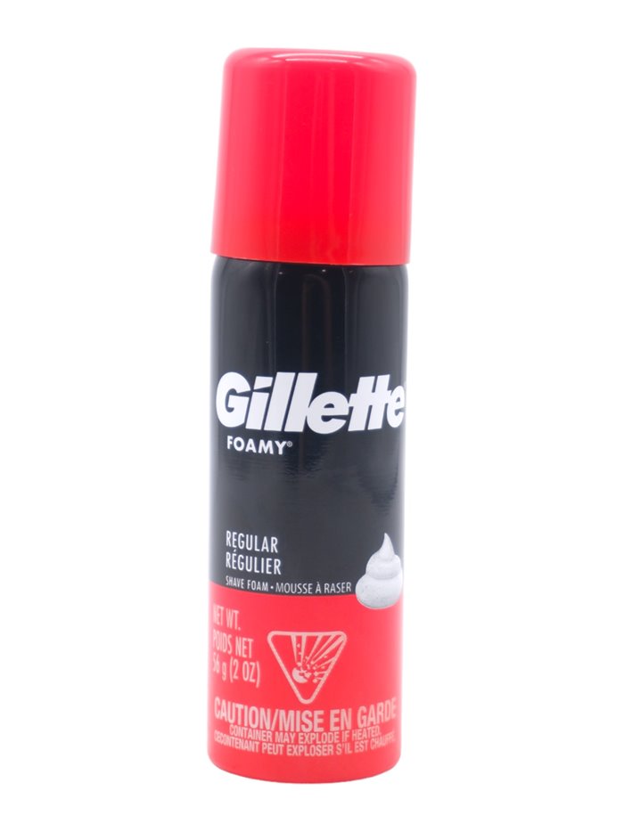 31257 - Gillette Shave Foam Regular - 2oz (Case Of 24) - Box:  - Loc: K11
