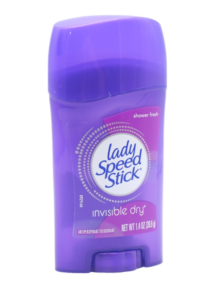 31258 - Lady Speed Stick Invisible Dry, Shower Fresh - 1.4 oz. - Box:  - Loc: K8