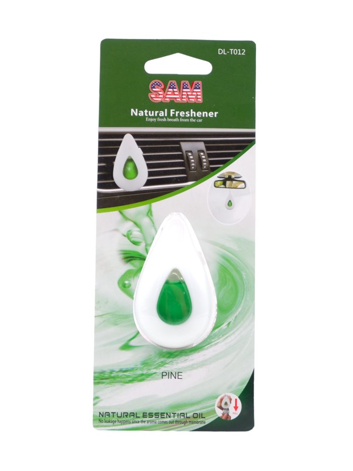 31267 - Sam Air Freshner. Pine. Essential Oil.  - 12ct. DL-T012 - Box:  - Loc: A6