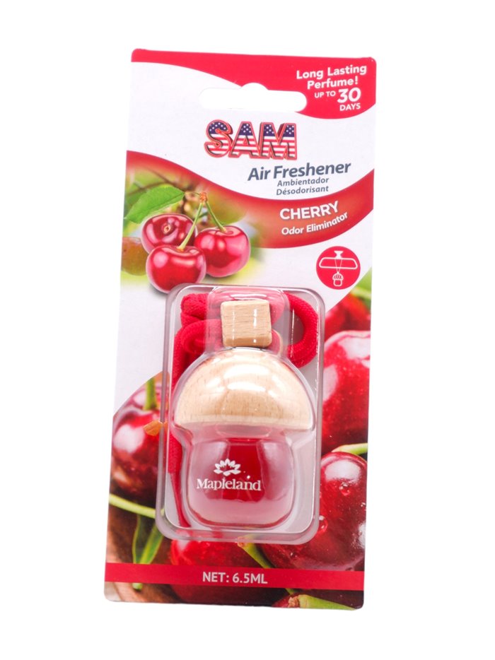 31272 - Sam Air Freshner.Cherry. Mapleland  - 6.5ml/12ct. DL-M602 - Box:  - Loc: A6