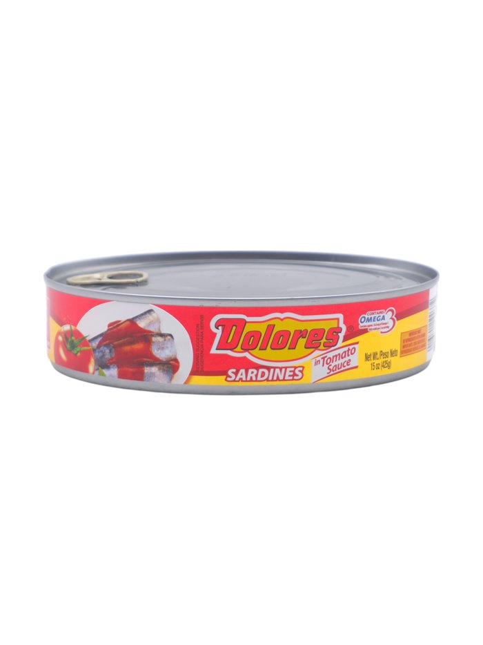 31389 - Dolores Sardines Oval in Tomato Sauce - 15 oz. (Case of 24) - Box:  - Loc: H6