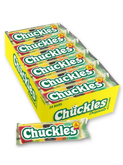 6219 - Chuckles Assorted Bar - 24ct - Box:  - Loc: L6