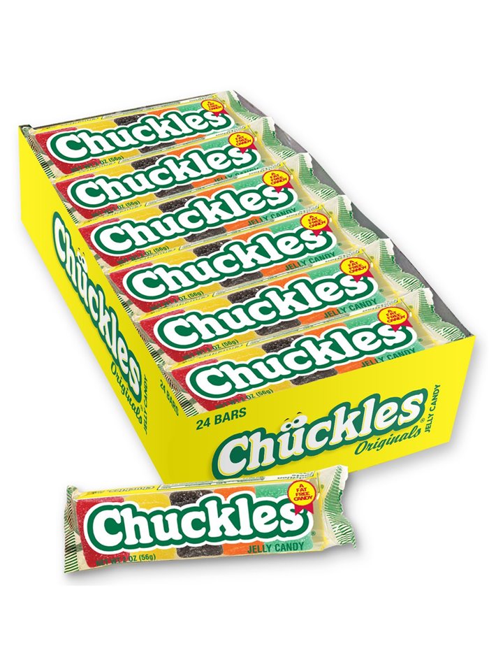 6219 - Chuckles Assorted Bar - 24ct - Box:  - Loc: L6