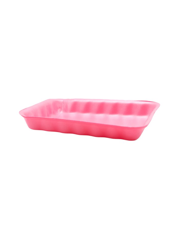 31502 - 4P Rose Foam Tray 6.75 x 9.25 x 1.31- 500ct - Box:  - Loc: 