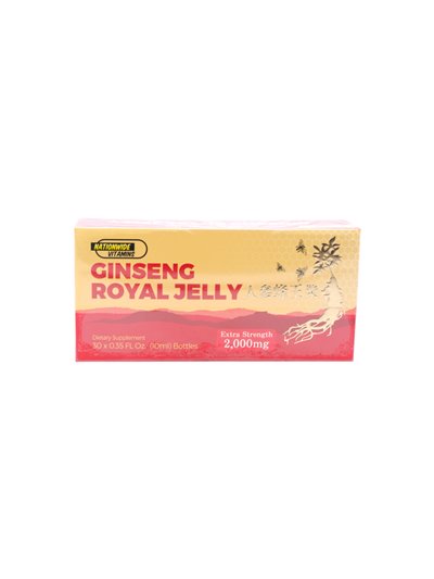 31566 - Ginseng Royal Jelly Extract (Red(, 10 ml - 30 Bottles - Box:  - Loc: C.J.2