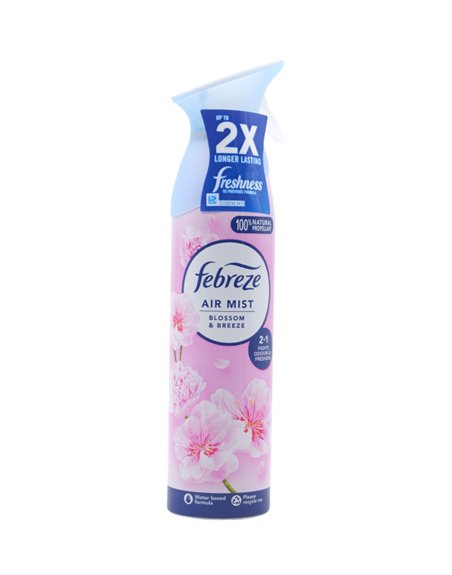 31606 - Febreze Air Spray Blossom & Breeze - 185ml. (Case of 8) - Box:  - Loc: I6