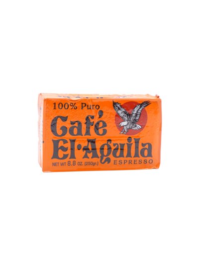 31616 - Cafe Espresso El aguila Ground, Brick - 8.8 oz. (Case of 20) - Box:  - Loc: G4