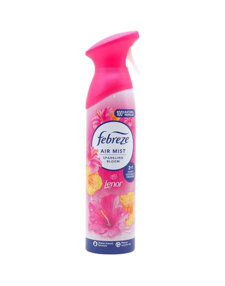 31658 - Febreze Air Spray Sparklyn Bloom- 185ml. (Case of 8) - Box:  - Loc: I6