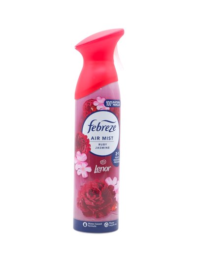 31671 - Febreze Air Spray Lenor. Ruby Jasmine- 185ml. (Case of 8) - Box:  - Loc: I6