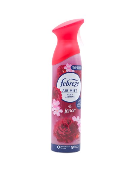 31671 - Febreze Air Spray Lenor. Ruby Jasmine- 185ml. (Case of 8) - Box:  - Loc: I6