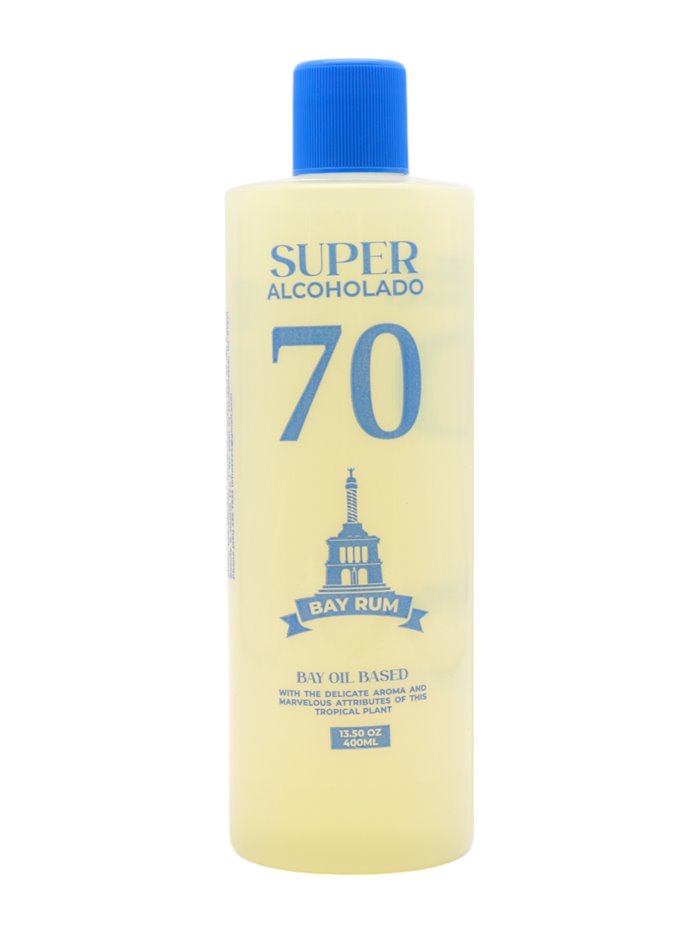 31683 - Super  Alcoholado (Bay Rum) 70-  ( 13.5oz-400 ml ) - Box:  - Loc: I2
