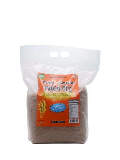 31702 - La Constanzera (Trigo Ble) Bulgur Wheat 100% Natural - 20 lb. (Case of 2) - Box:  - Loc: H1