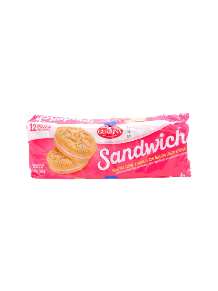 31743 - Guarina Sandwich Strawberry -  11.64oz - Box:  - Loc: 