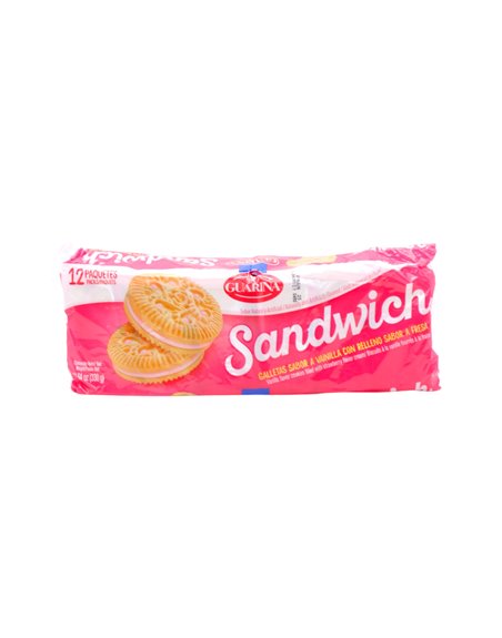 31743 - Guarina Sandwich Strawberry -  11.64oz - Box:  - Loc: 