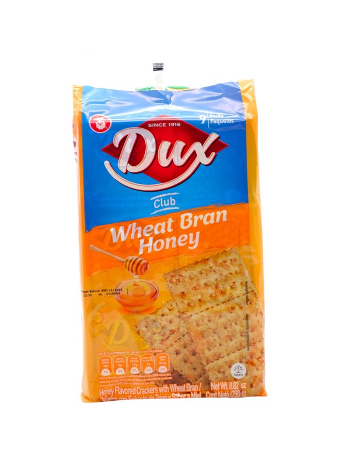 31780 - Dux Wheat Bran Bran Honey - 9 Pack. (Case of 24 Pkgs) - Box:  - Loc: R5