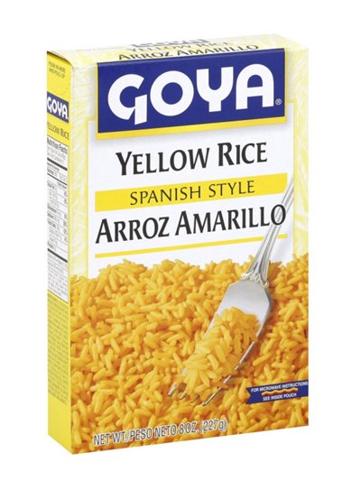 6649 - Goya Yellow Rice - 8 oz. (Case of 24) - Box:  - Loc: G10