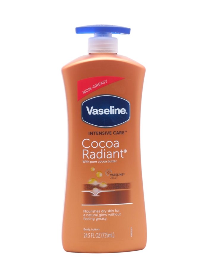 31816 - Vaseline Cocoa Radiant - 725ml. (Case of 12) - Box:  - Loc: J1