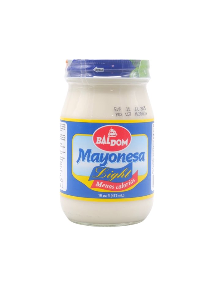 31821 - Baldom Light Mayonaise - 16oz (Case Of 12) - Box:  - Loc: 
